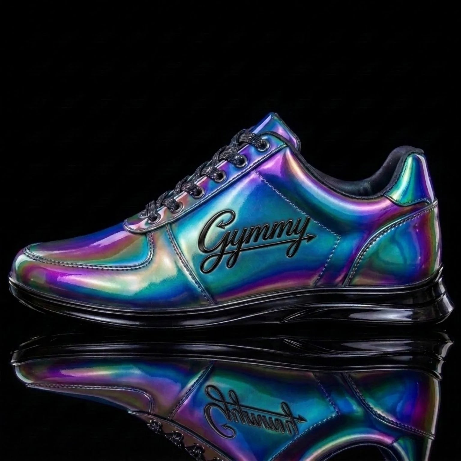 Aurora Borealis Reflective with Galaxy Black Chrome