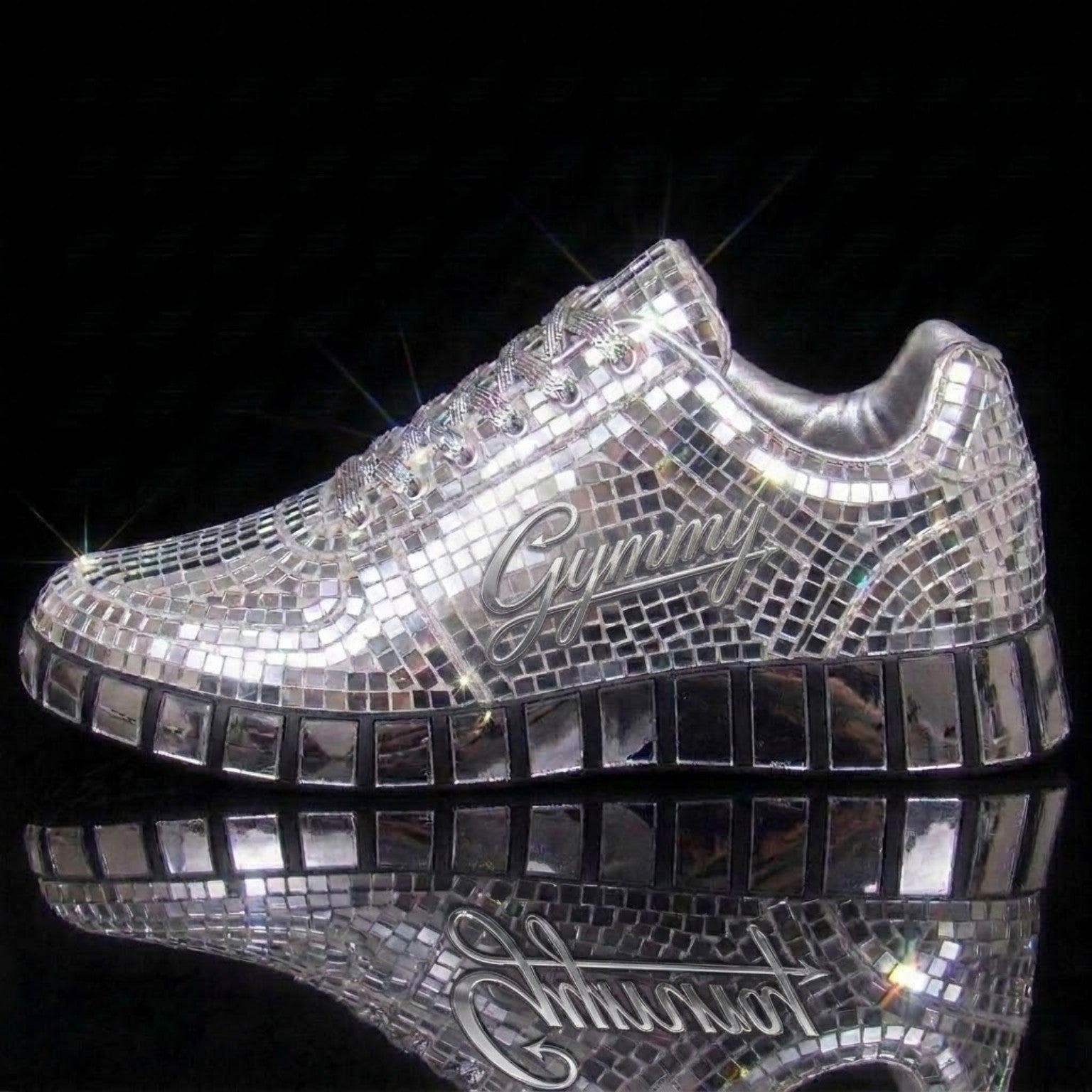 Disco Mirror Reflective with Disco Mirror Chrome
