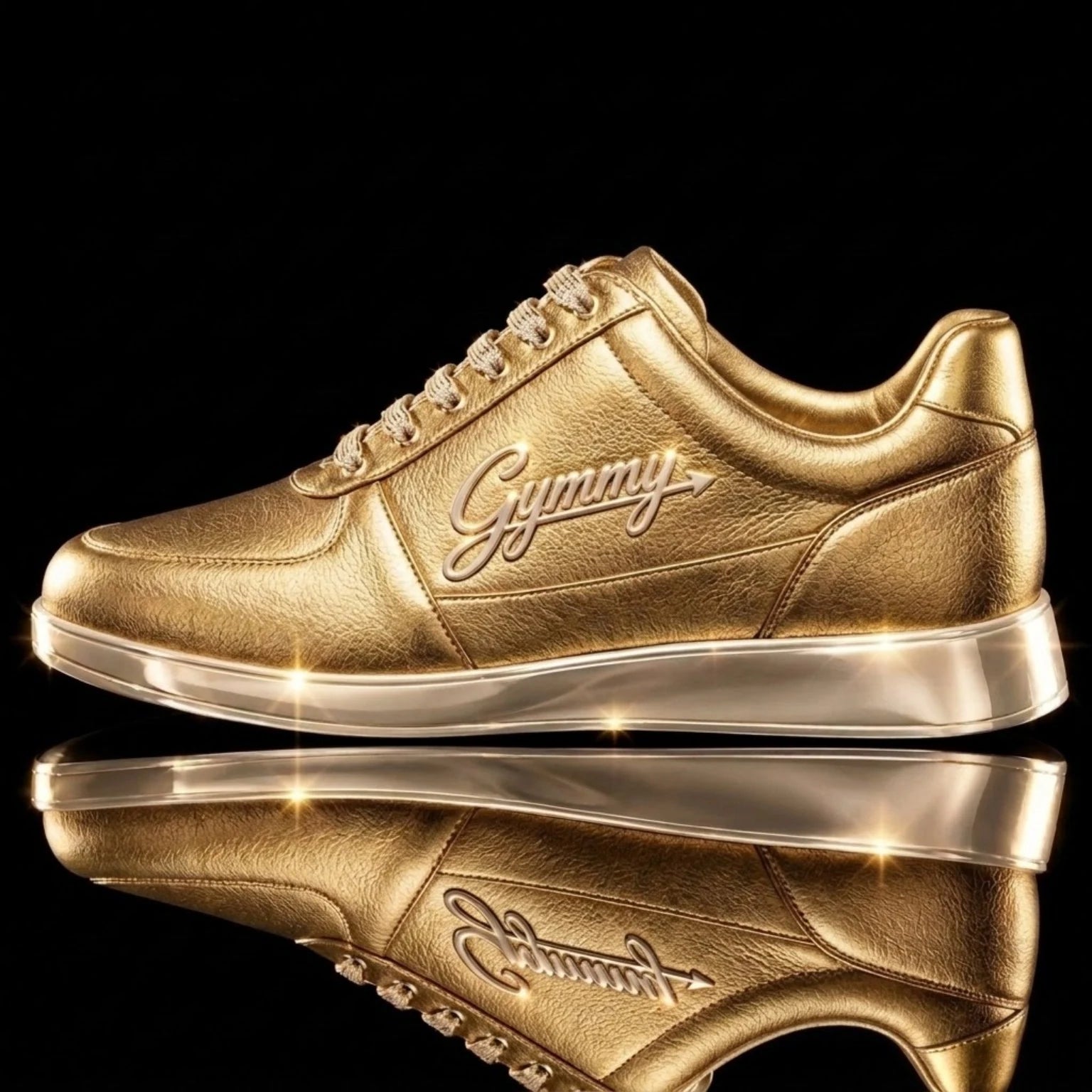 14K Gold Leather with Gold Coin Chrome