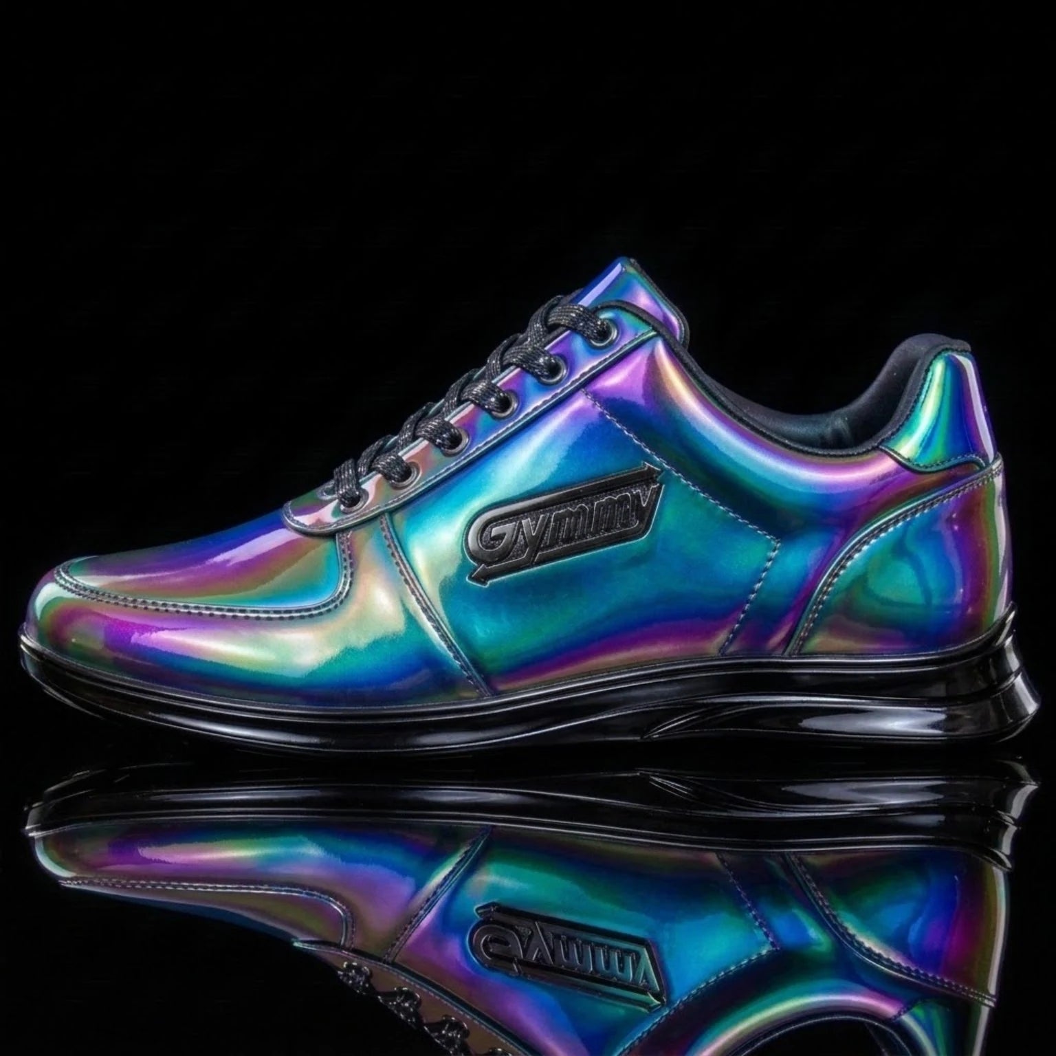 Aurora Borealis Reflective with Galaxy Black Chrome