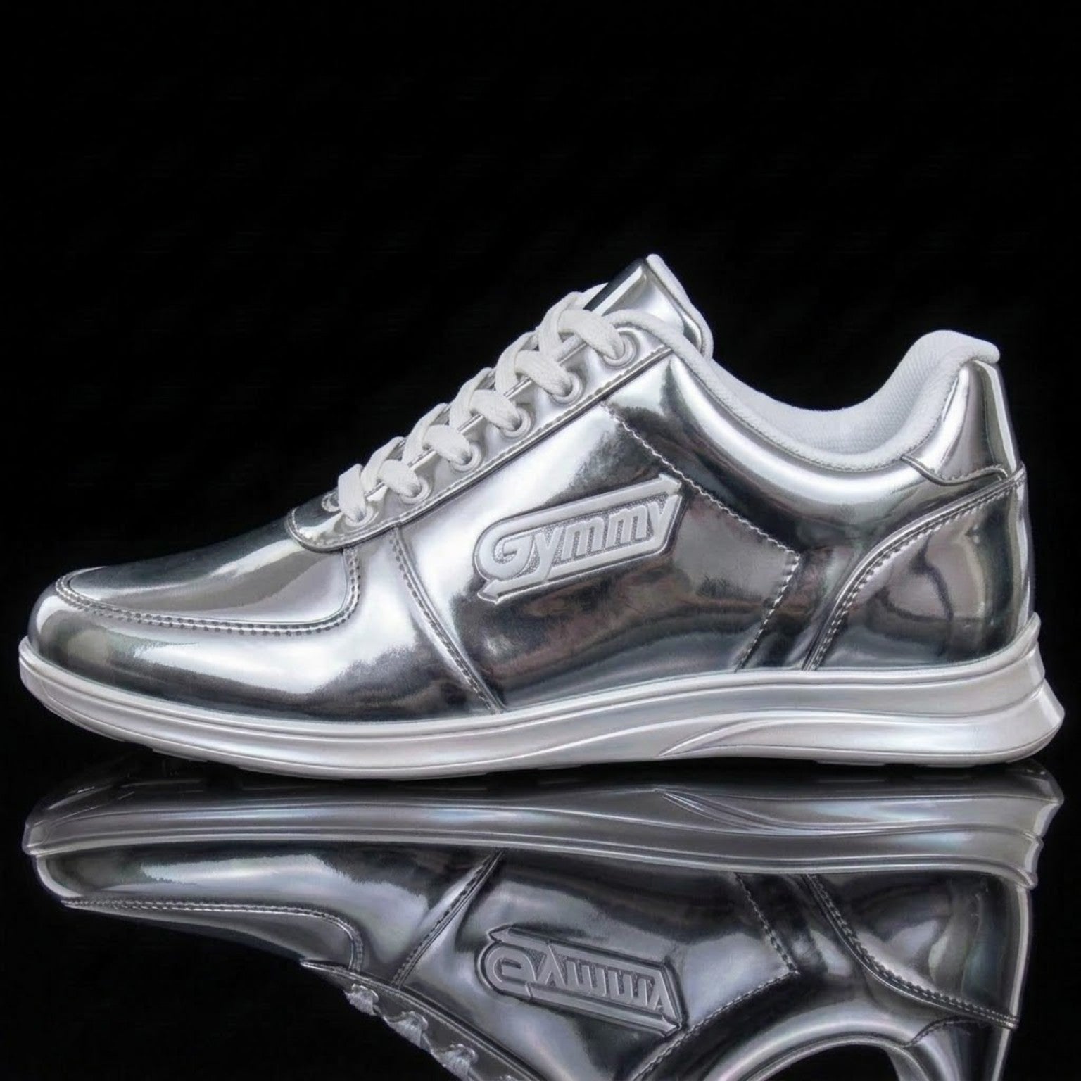 Liquid Mercury Reflective with Blizzard White Chrome